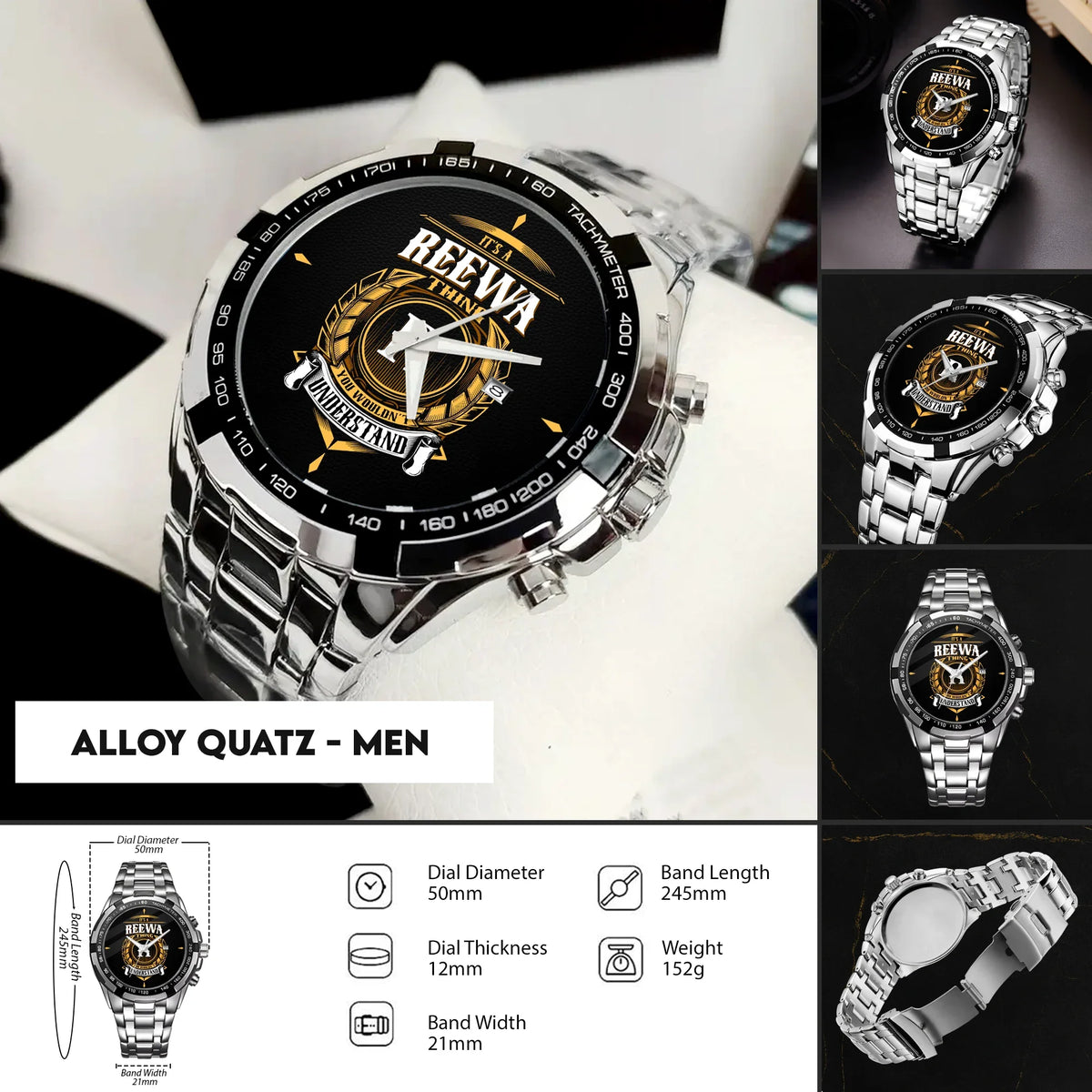 Alloy Quartz - Men