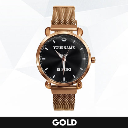 Mesh Strap Quartz Watch