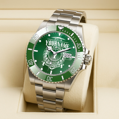 Green Submariner 440 Personalized Gift