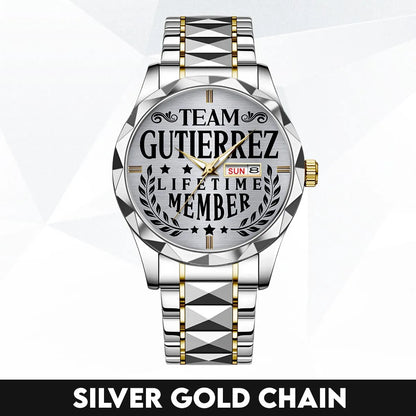 GUTIERREZ 13K1-437 Luxury Alloy-Men Watch, Personalized Premium Gift for Anniversary