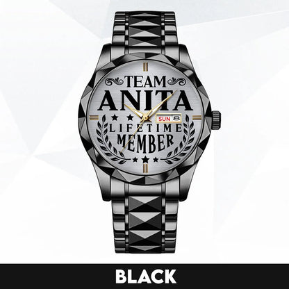 ANITA 13K1-437 Luxury Alloy-Men Watch, Personalized Premium Gift for Anniversary