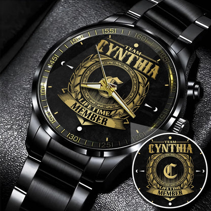 CYNTHIA 13K1-444 Personalized Watch, Premium Gift for Anniversary