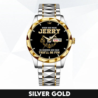 God Made Your Name Royal Watch JERRY M1-W14