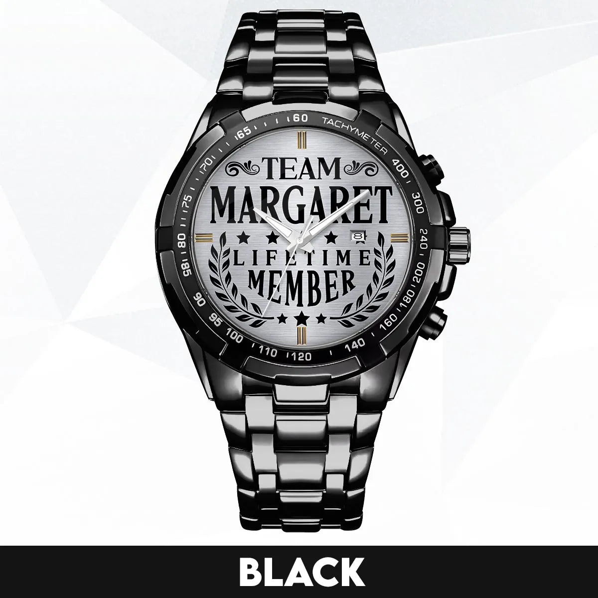 MARGARET 13K1-437 Alloy-Quatz-Men Watch, Personalized Premium Gift for Anniversary