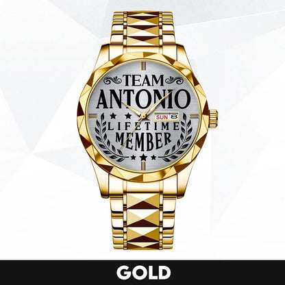 ANTONIO 13K1-437 Luxury Alloy-Men Watch, Personalized Premium Gift for Anniversary