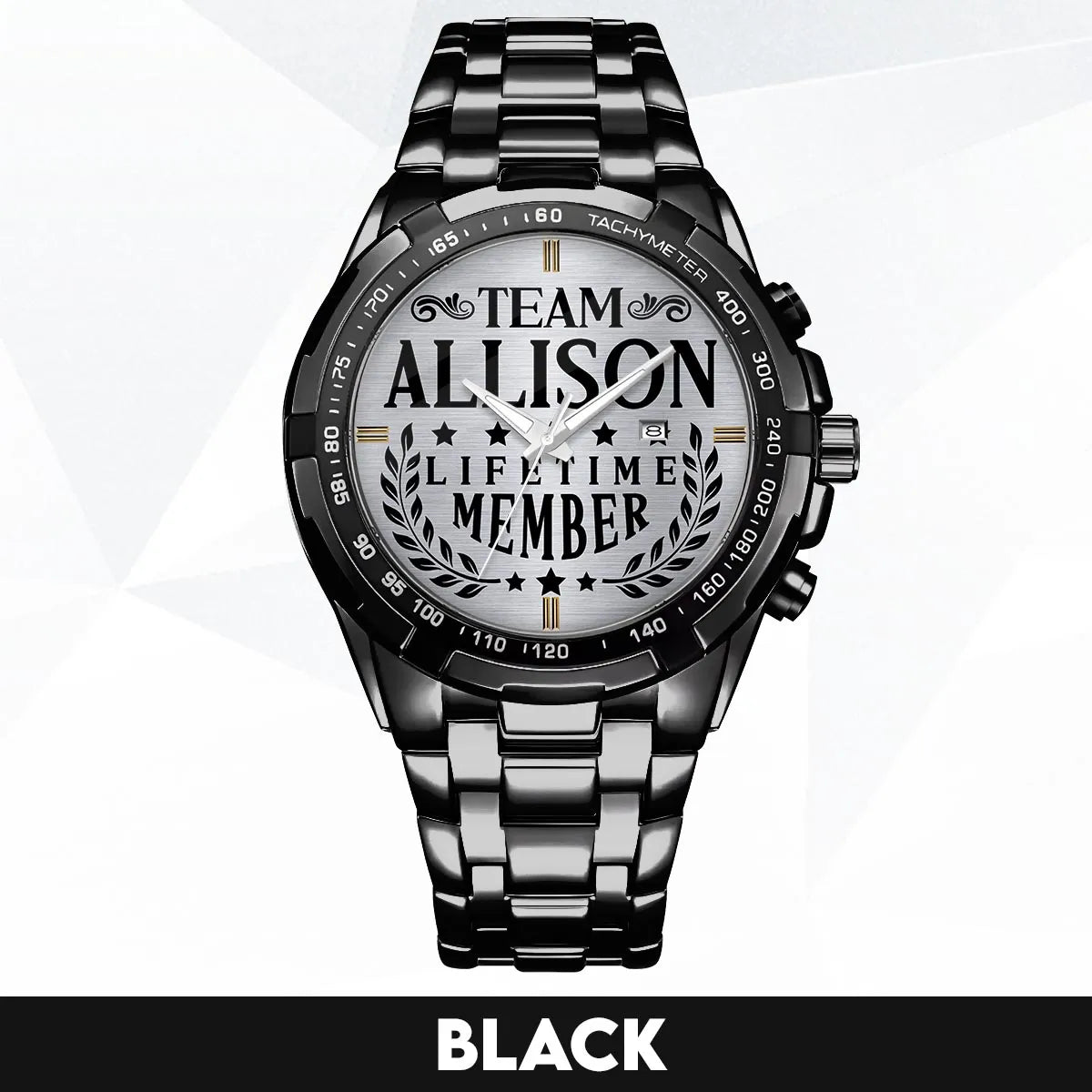 ALLISON 13K1-437 Alloy-Quatz-Men Watch, Personalized Premium Gift for Anniversary