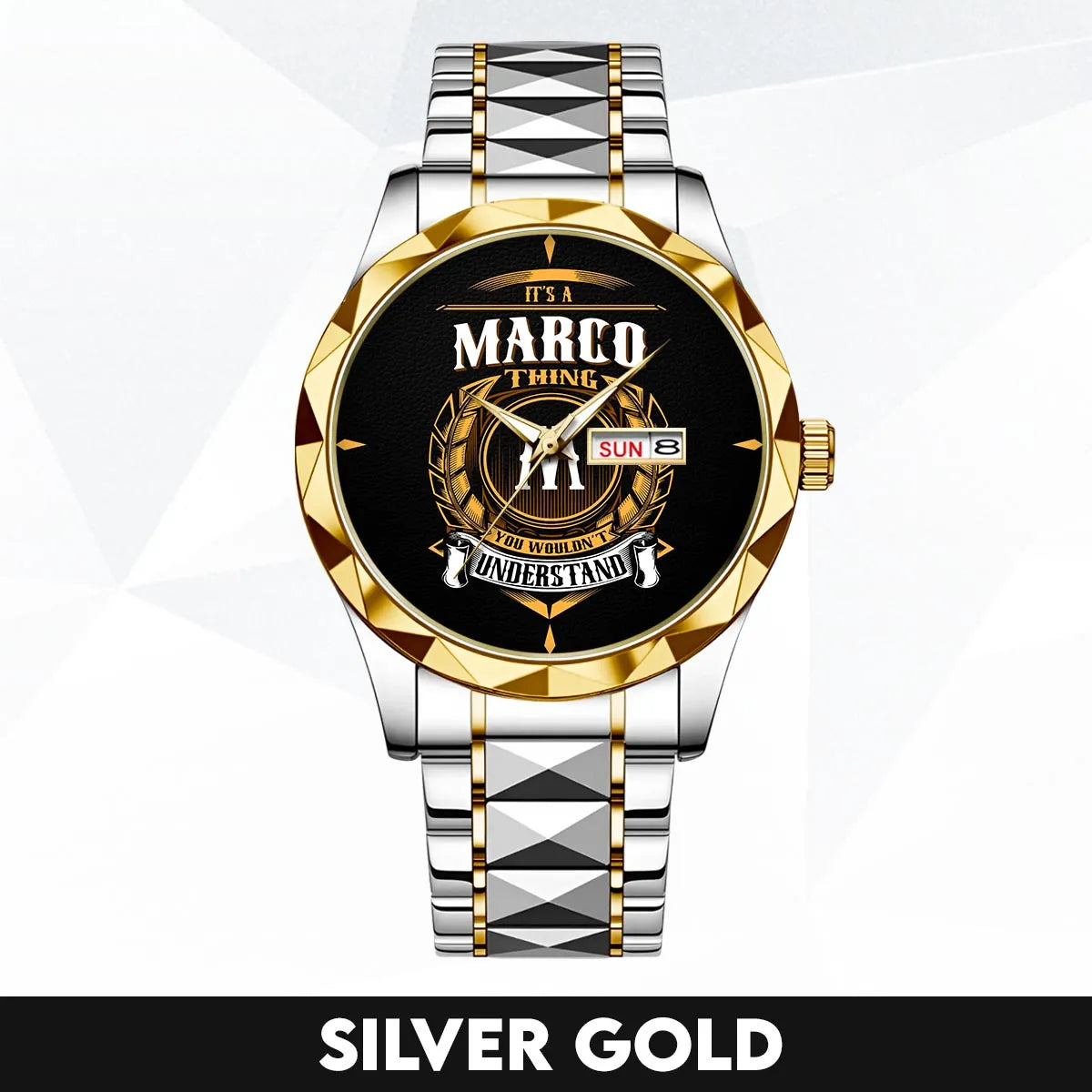 MARCO 13K1-434 Luxury Alloy-Men Watch, Personalized Premium Gift for Anniversary