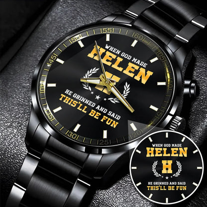 When God Made He Grinned And Said This'll Be Fun Watch HELEN M1-W7