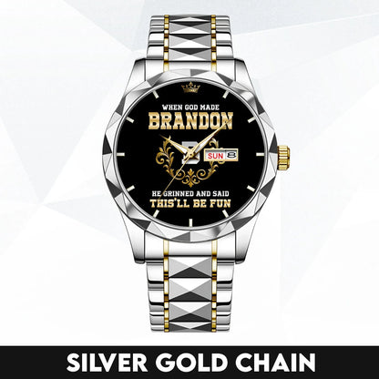 God Made Your Name Royal Watch BRANDON M1-W14