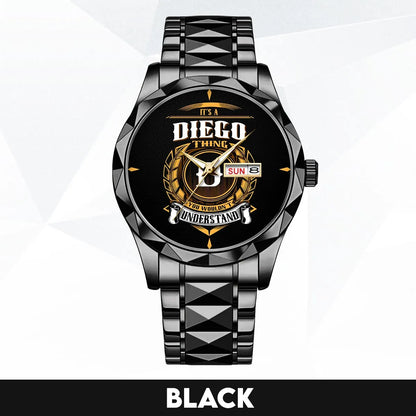 DIEGO 13K1-434 Luxury Alloy-Men Watch, Personalized Premium Gift for Anniversary