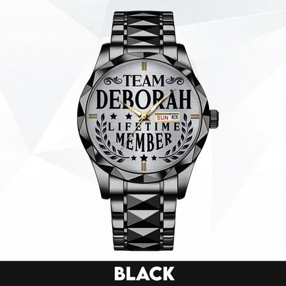 DEBORAH 13K1-437 Luxury Alloy-Men Watch, Personalized Premium Gift for Anniversary