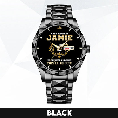 God Made Your Name Royal Watch JAMIE M1-W14