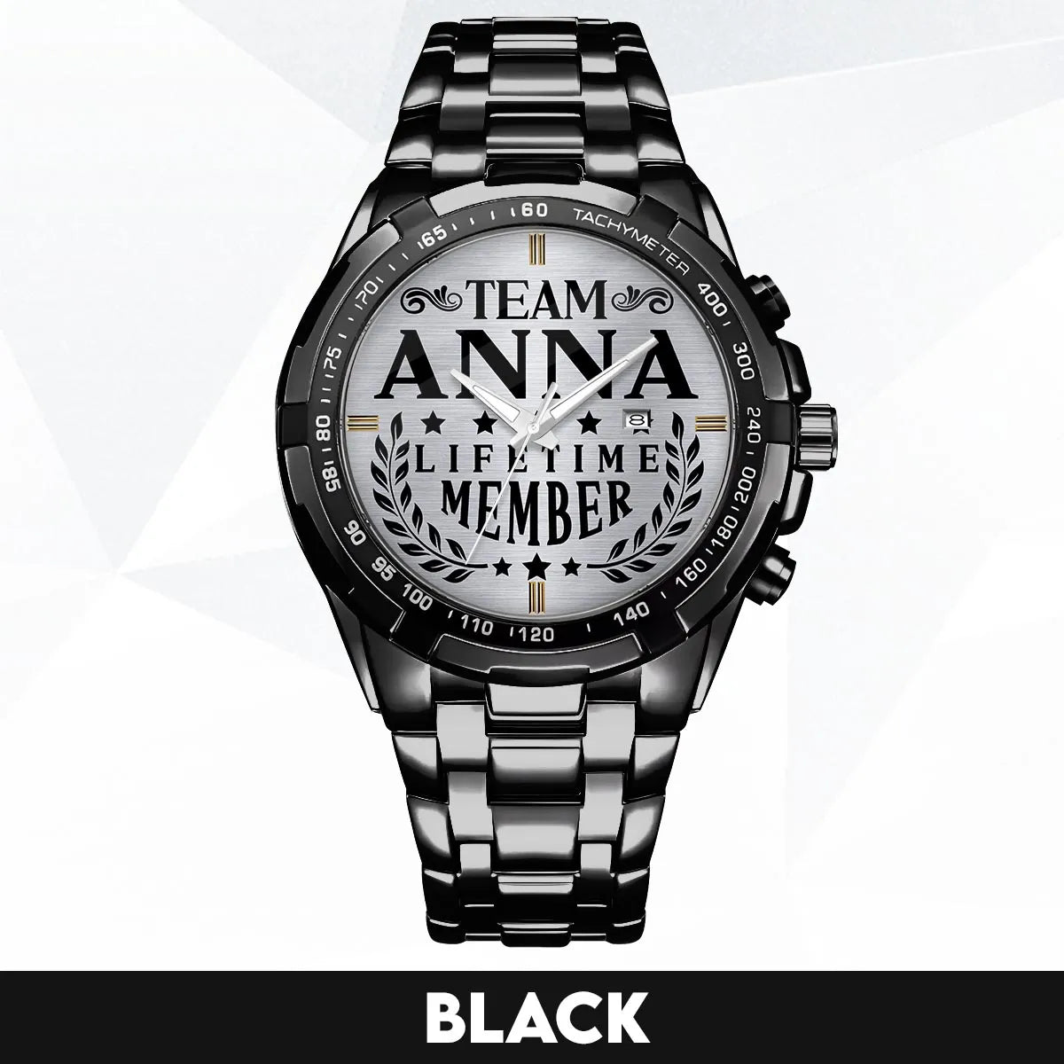 ANNA 13K1-437 Alloy-Quatz-Men Watch, Personalized Premium Gift for Anniversary