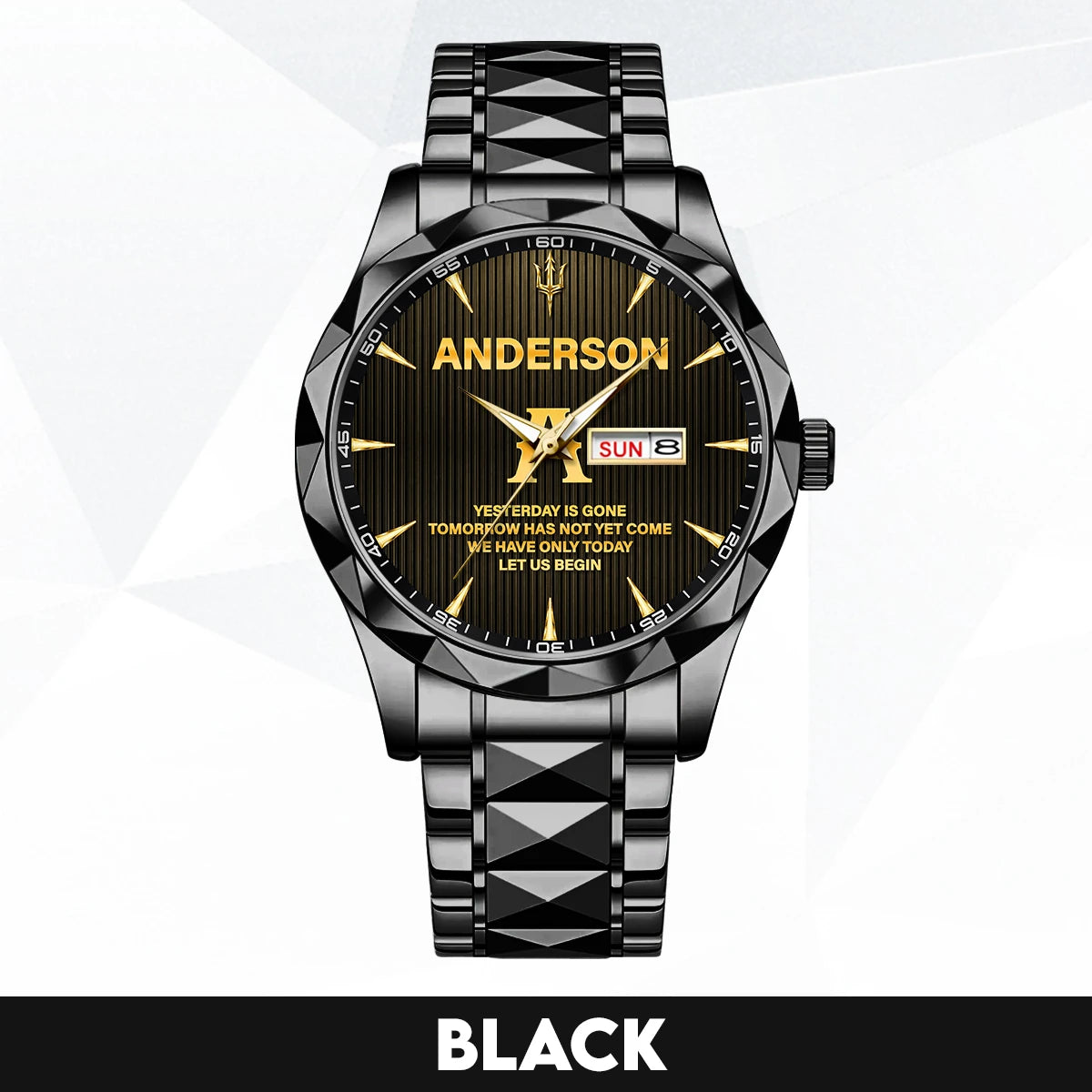 Yesterday Is Gone Mother Teresa Quote Watch ANDERSON M1-W38