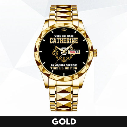 God Made Your Name Royal Watch CATHERINE M1-W14