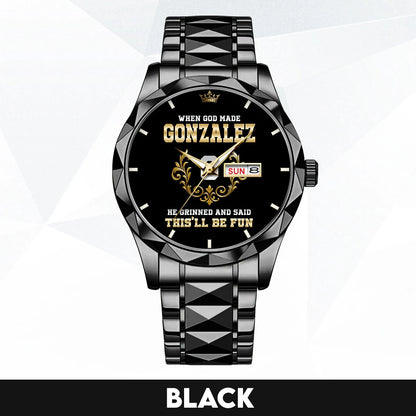 God Made Your Name Royal Watch GONZALEZ M1-W14