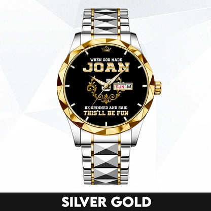 God Made Your Name Royal Watch JOAN M1-W14