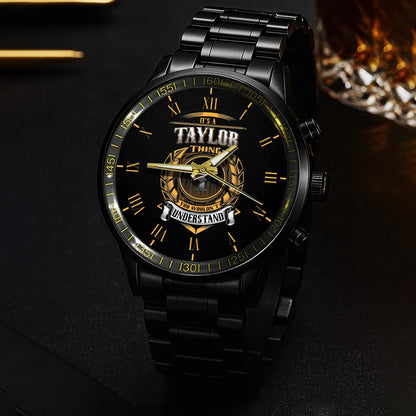 TAYLOR 13K1-86 Personalized Watch, Premium Gift for Anniversary