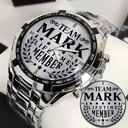 MARK 13K1-437 Alloy-Quatz-Men Watch, Personalized Premium Gift for Anniversary