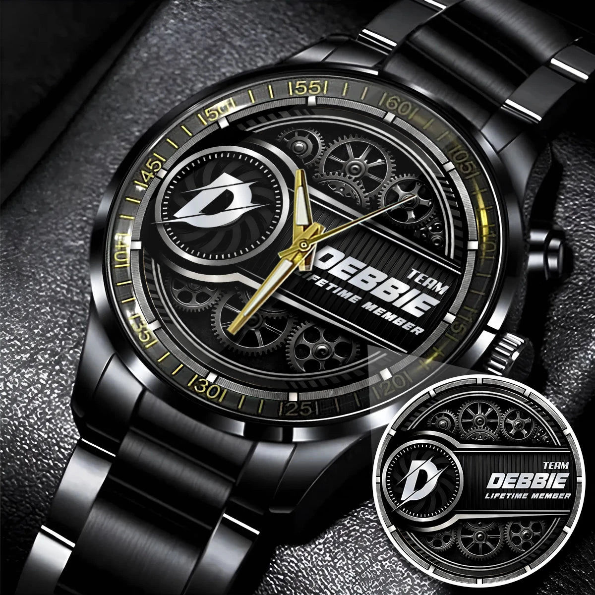 DEBBIE 13K1-441 Personalized Watch, Premium Gift for Anniversary