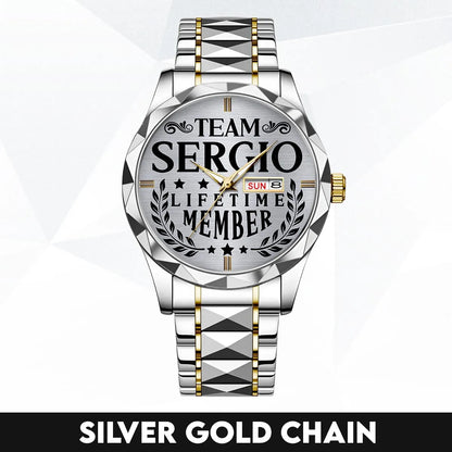 SERGIO 13K1-437 Luxury Alloy-Men Watch, Personalized Premium Gift for Anniversary