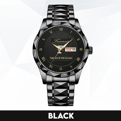 Time Waits for No Man Gold Watch FRANCIS M1-W33