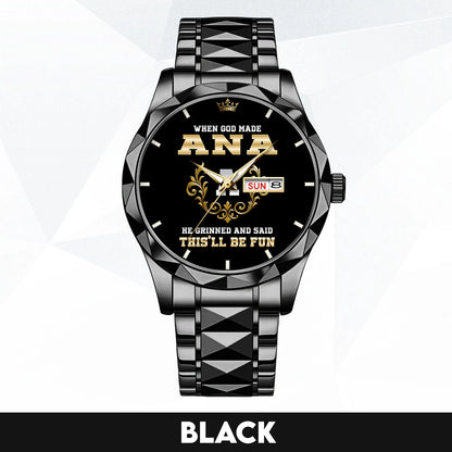 God Made Your Name Royal Watch ANA M1-W14