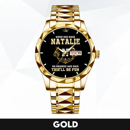 God Made Your Name Royal Watch NATALIE M1-W14