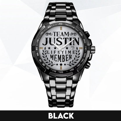 JUSTIN 13K1-437 Alloy-Quatz-Men Watch, Personalized Premium Gift for Anniversary