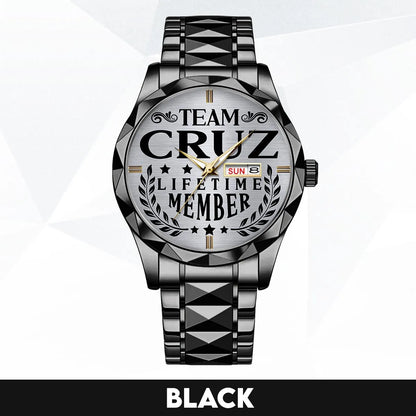 CRUZ 13K1-437 Luxury Alloy-Men Watch, Personalized Premium Gift for Anniversary