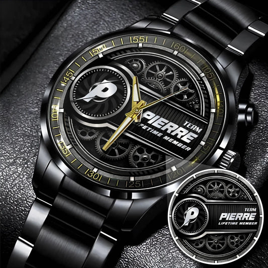 PIERRE 13K1-441 Personalized Watch, Premium Gift for Anniversary