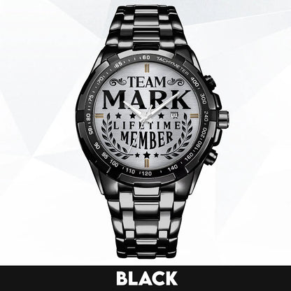 MARK 13K1-437 Alloy-Quatz-Men Watch, Personalized Premium Gift for Anniversary