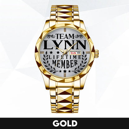 LYNN 13K1-437 Luxury Alloy-Men Watch, Personalized Premium Gift for Anniversary