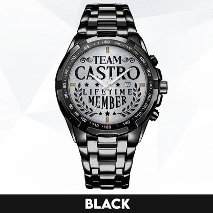 CASTRO 13K1-437 Alloy-Quatz-Men Watch, Personalized Premium Gift for Anniversary