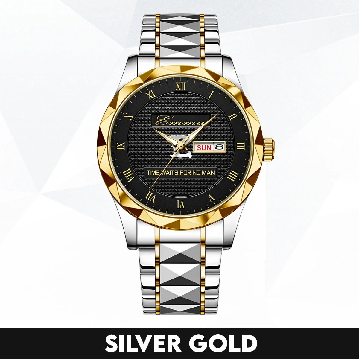 Time Waits for No Man Gold Watch EMMA M1-W33