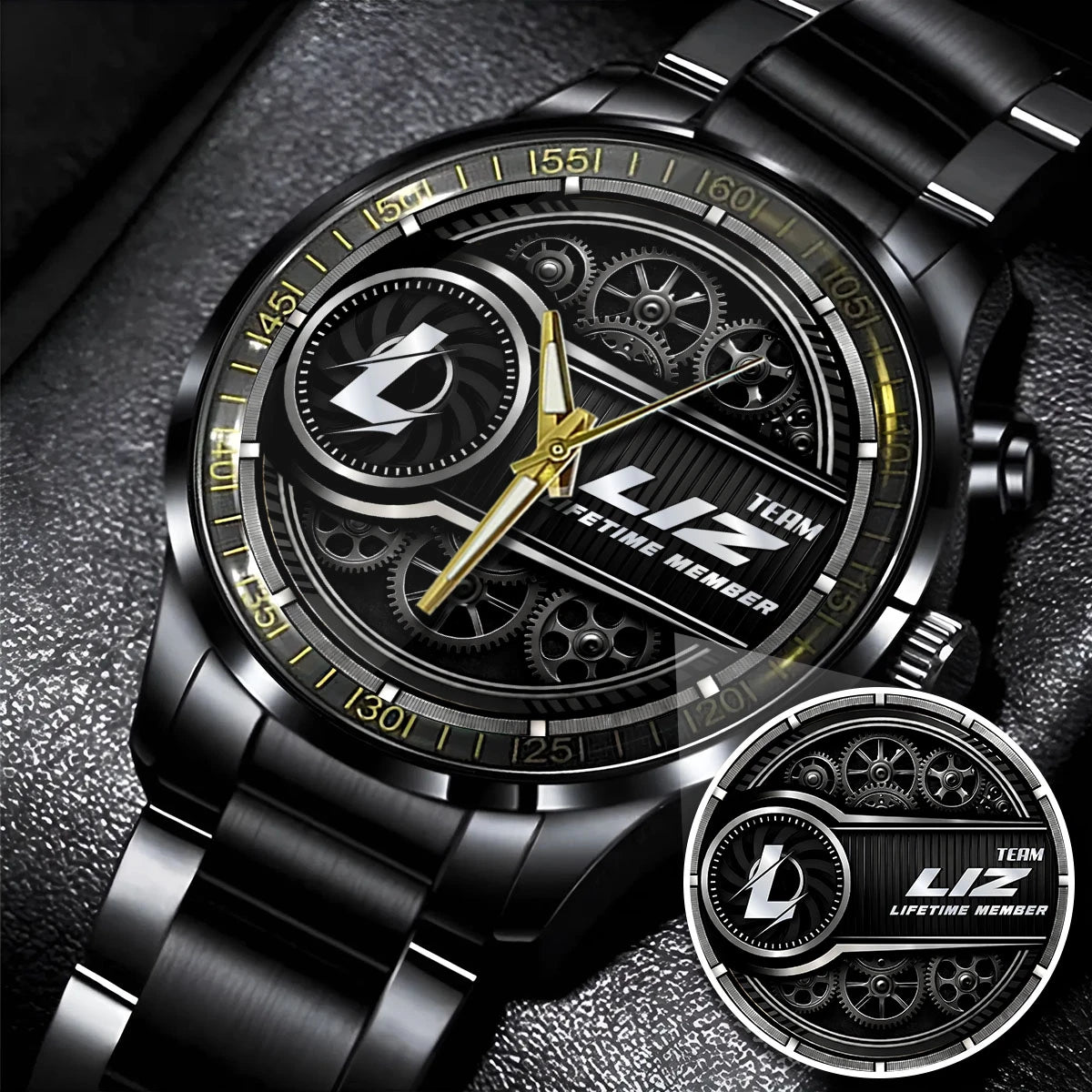 LIZ 13K1-441 Personalized Watch, Premium Gift for Anniversary