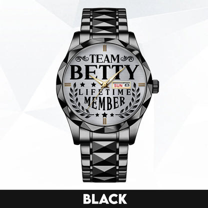 BETTY 13K1-437 Luxury Alloy-Men Watch, Personalized Premium Gift for Anniversary