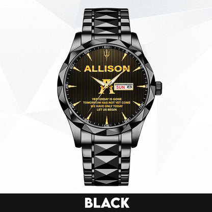 Yesterday Is Gone Mother Teresa Quote Watch ALLISON M1-W38