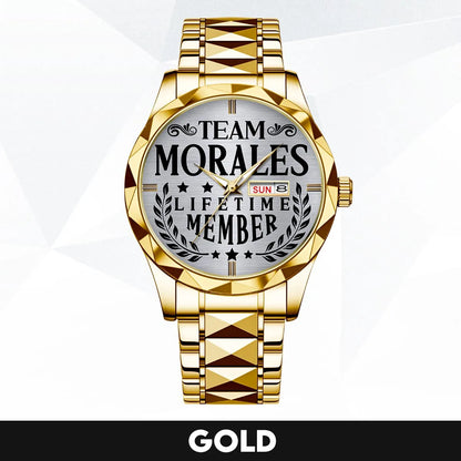 MORALES 13K1-437 Luxury Alloy-Men Watch, Personalized Premium Gift for Anniversary