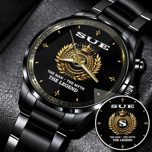 The Man The Myth The Legend Olive Crown Watch SUE M1-W5