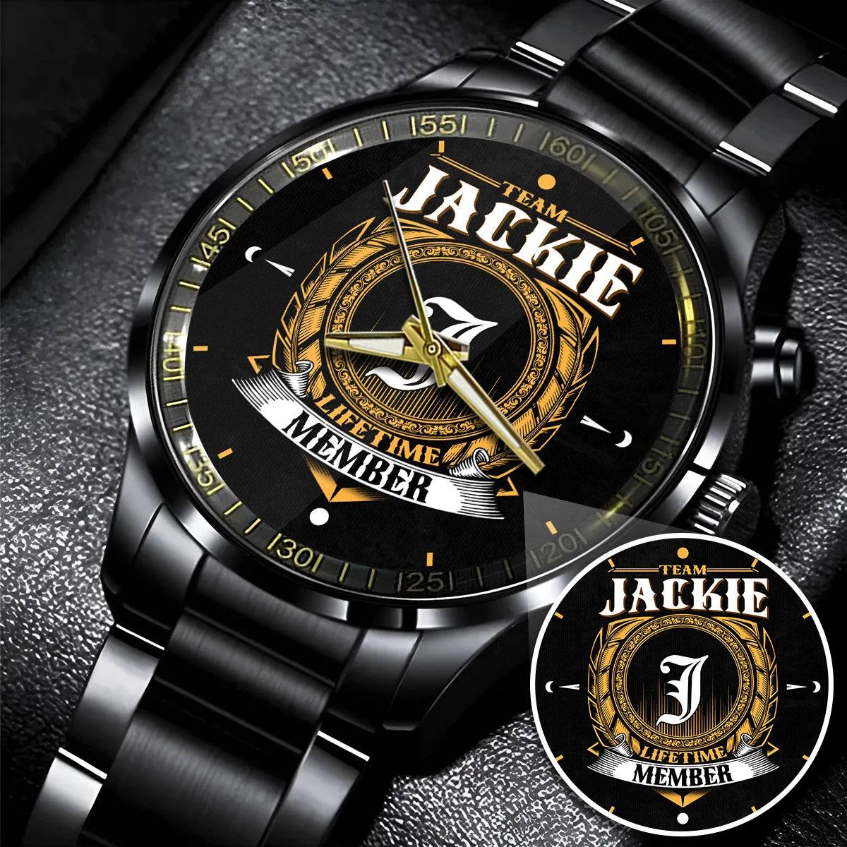 JACKIE 13K1-445 Personalized Watch, Premium Gift for Anniversary