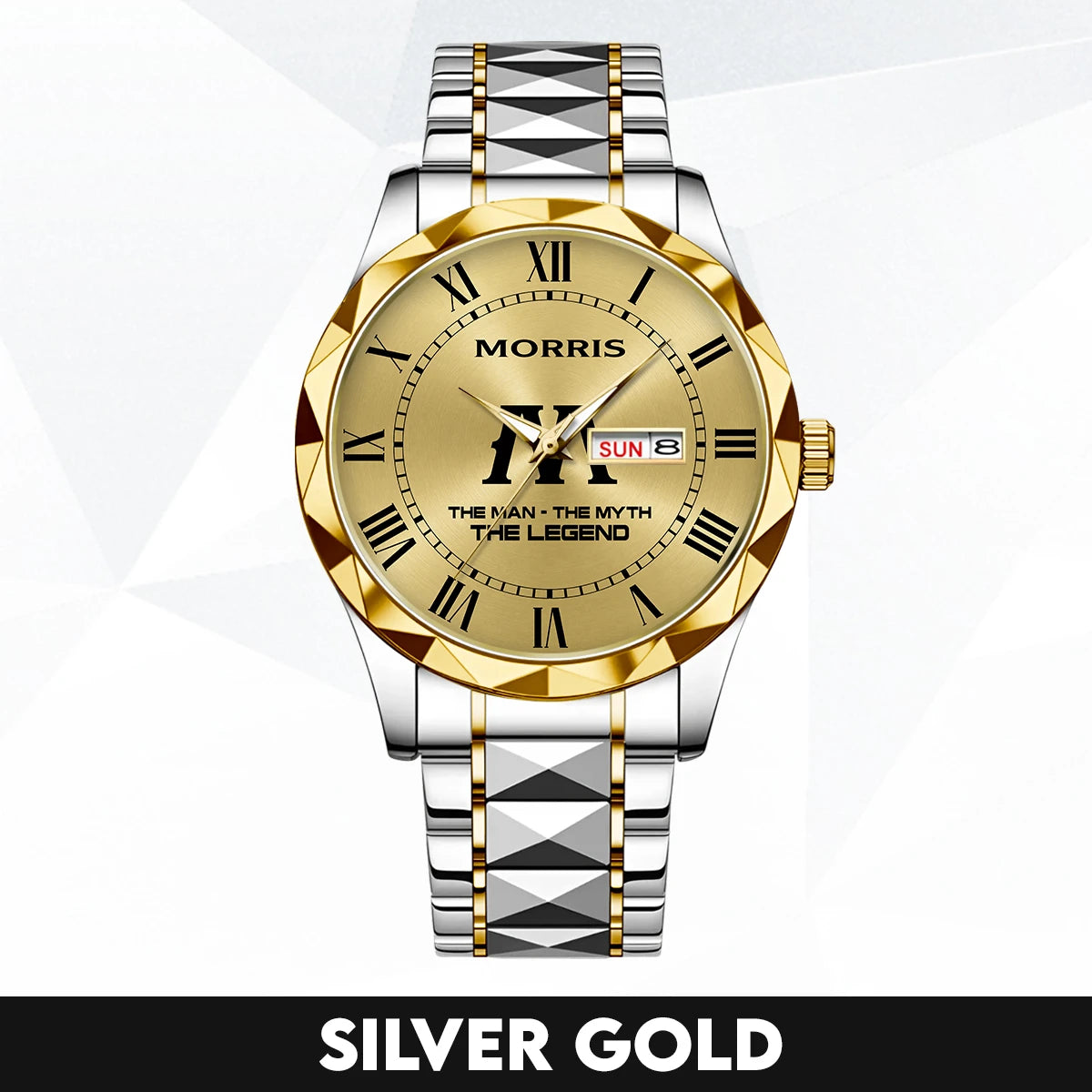 The Man The Myth The Legend Gold Watch MORRIS M1-W37