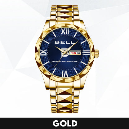 Blue & Silver Watch Dream Big and Dare to Fail BELL M1-W36