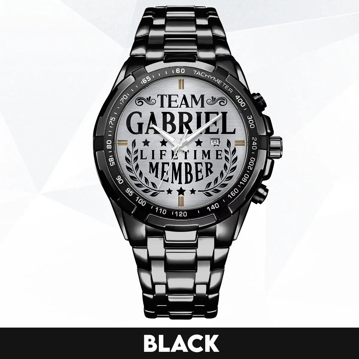 GABRIEL 13K1-437 Alloy-Quatz-Men Watch, Personalized Premium Gift for Anniversary
