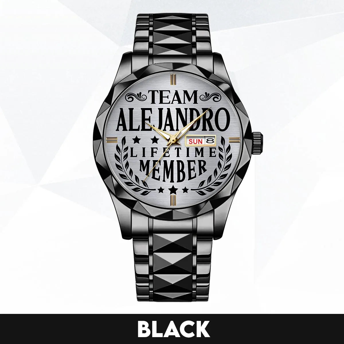 ALEJANDRO 13K1-437 Luxury Alloy-Men Watch, Personalized Premium Gift for Anniversary