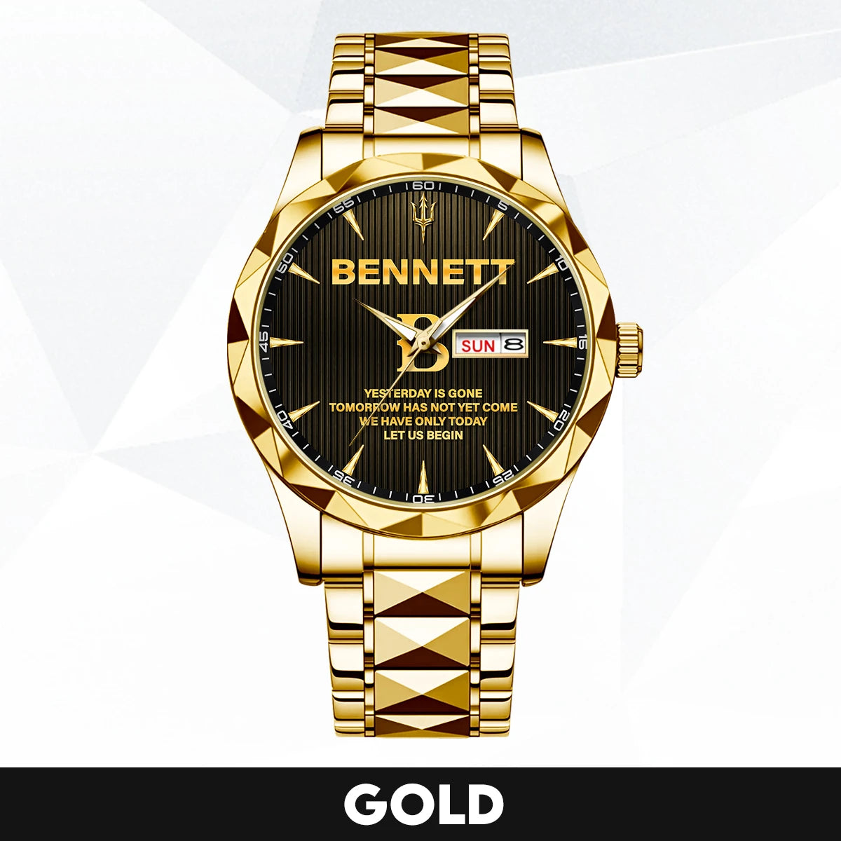 Yesterday Is Gone Mother Teresa Quote Watch BENNETT M1-W38