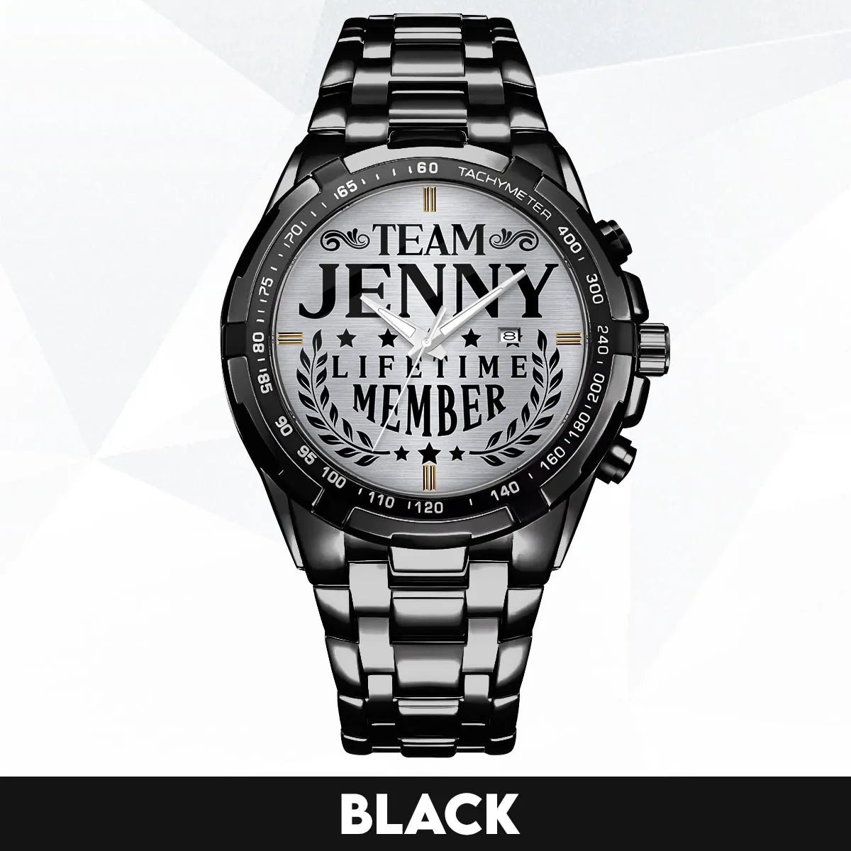 JENNY 13K1-437 Alloy-Quatz-Men Watch, Personalized Premium Gift for Anniversary