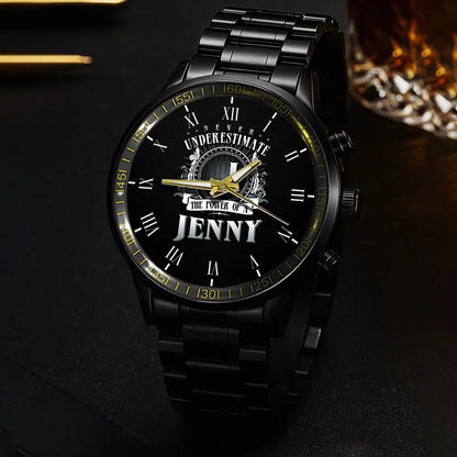 JENNY 13K1-85 Personalized Watch, Premium Gift for Anniversary