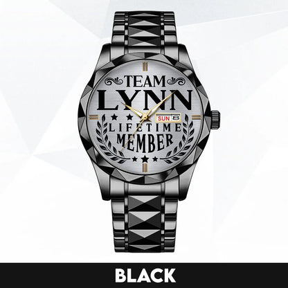 LYNN 13K1-437 Luxury Alloy-Men Watch, Personalized Premium Gift for Anniversary
