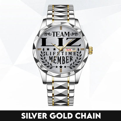 LIZ 13K1-437 Luxury Alloy-Men Watch, Personalized Premium Gift for Anniversary